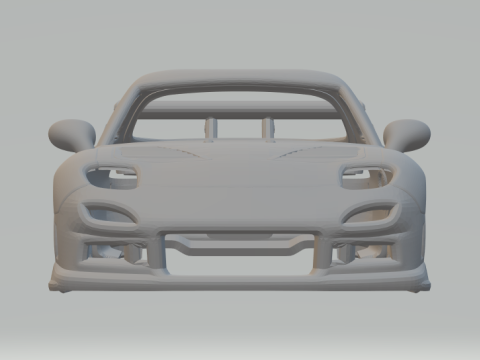 Mazda rx7 Modèles 3D en vedette