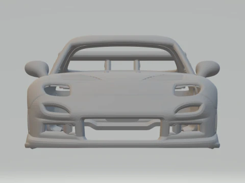Mazda rx7 3D Print Model