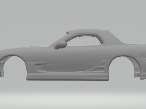 Mazda rx7 Modèles 3D en vedette