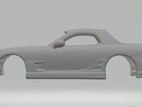 Mazda rx7 3D Print Model