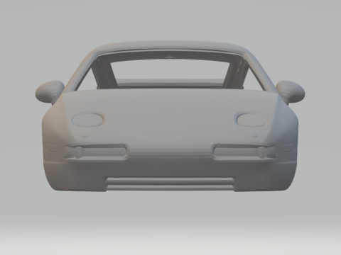Porsche 928 Modello di stampa 3D