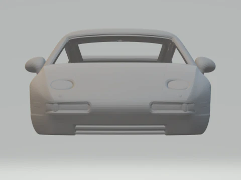Porsche 928 3D Print Model