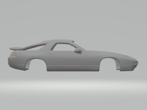 Porsche 928 Modello di stampa 3D