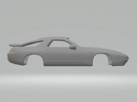 Porsche 928 3D Print Model