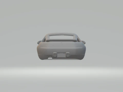 Porsche 928 3D Print Model