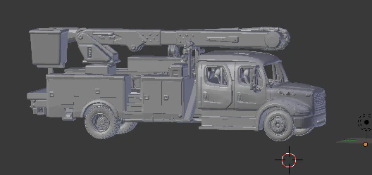 Freightliner class m2 service 3D Print Model .c4d .max .obj .3ds .fbx .stl .blend