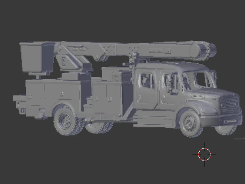 Freightliner class m2 service 3D Print Model