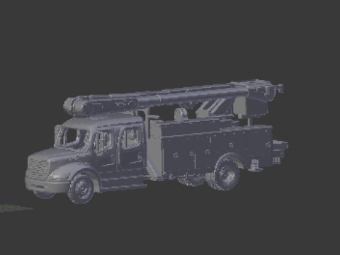 Freightliner class m2 service 3D 프린트 모델