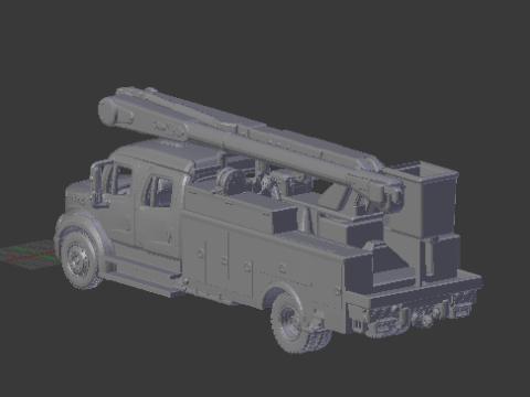 Freightliner class m2 service 3D 프린트 모델