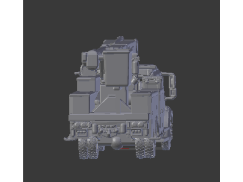 Freightliner class m2 service 3D 프린트 모델