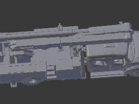 Freightliner class m2 service 3D Print Model