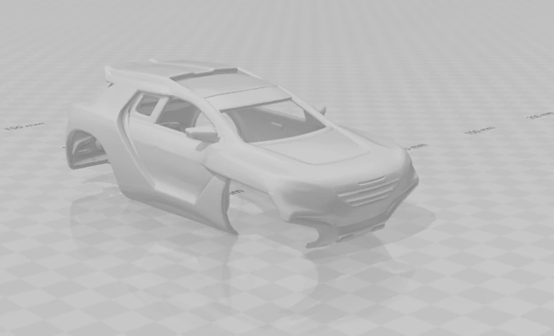 Peugeot 2008 dk 3D Print Model .c4d .max .obj .3ds .fbx .stl .blend 