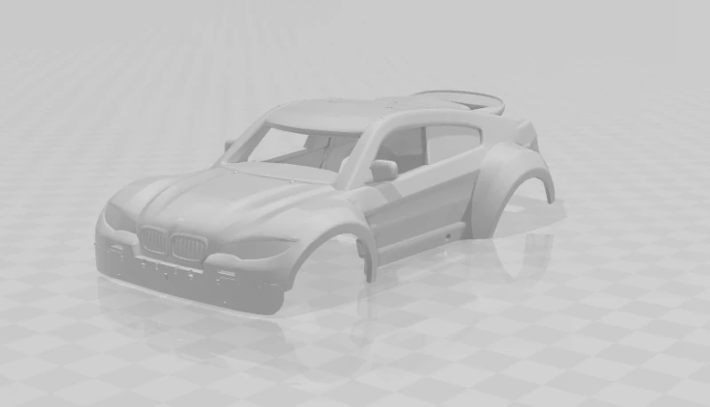 Rally car xm series 3D Print Model .c4d .max .obj .3ds .fbx .stl .blend