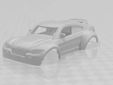 Раллийный автомобиль серии xm 3D Принт Модель
