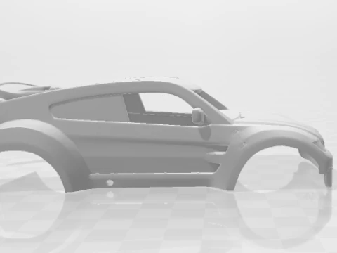 Rally car xm series 3D Print Model