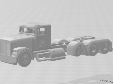 Freightliner-classic 8x4 Modèles 3D en vedette