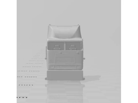International 9800i high cabin custom 3D Print Model