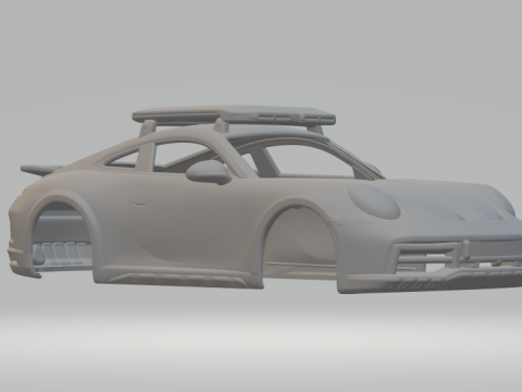 Porsche 911 dakar Modelo de impresión 3D