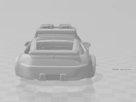 Porsche 928 xrally 3D Print Model