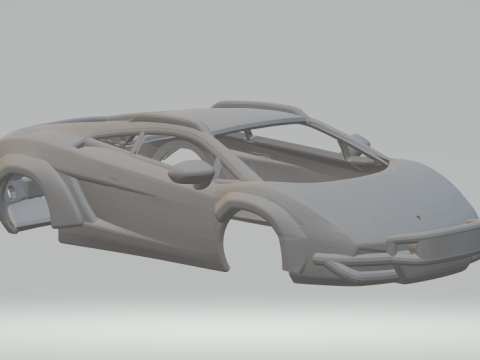 Gallardo Sterrato 3D Print Model