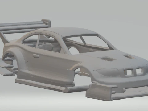 M1 coupe hill climb 3D Print Model
