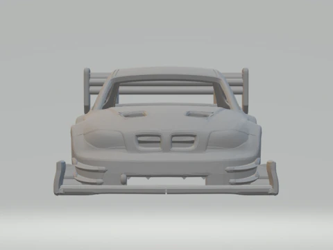M1 coupe hill climb 3D Print Model