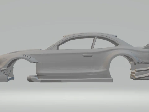 M1 coupe hill climb 3D Print Model