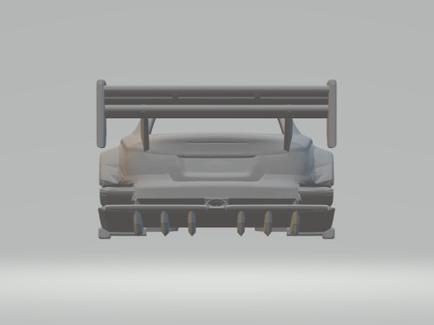M1 coupe hill climb 3Dプリントモデル