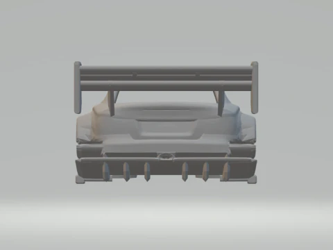 M1 coupe hill climb 3D Print Model