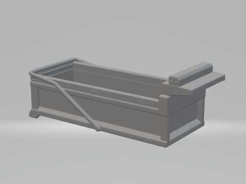 Truck body dumper 3D-Druckmodell