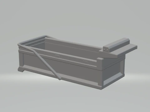 Truck body dumper 3D Print Model