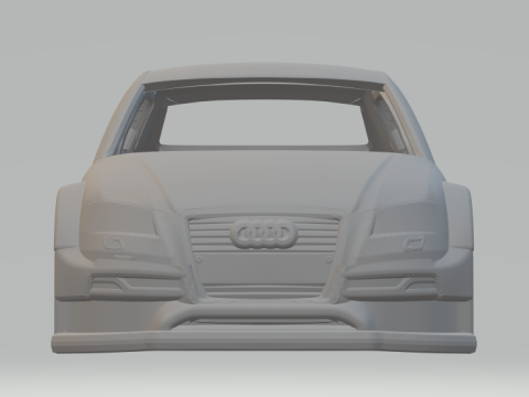 Audi a3 gt race car 3D 打印模型