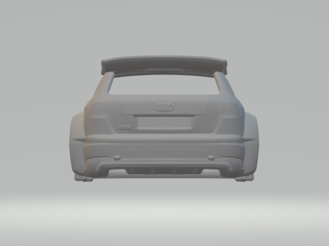 Audi a3 gt race car 3D 打印模型