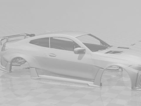 M4 custom Modelo de impresión 3D