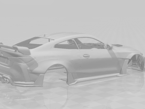 M4 custom Modelo de impresión 3D