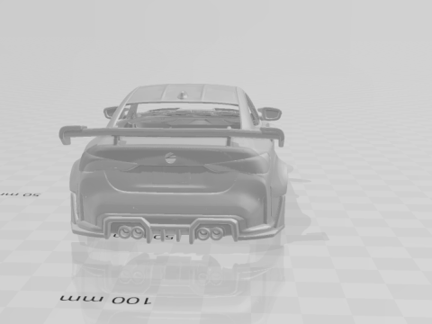 M4 custom Modelo de impresión 3D
