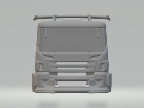 Scania slot truck 3D Print Model