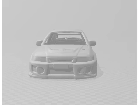 Mitsubishi lancer evo 5 3D Print Model