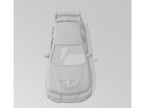 Mitsubishi lancer evo 5 3D-printmodel