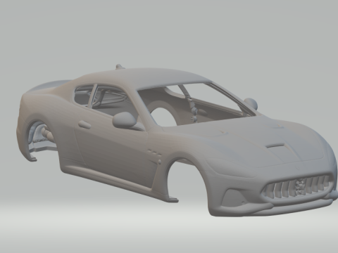 Maserati gran turismo 3D Принт Модель