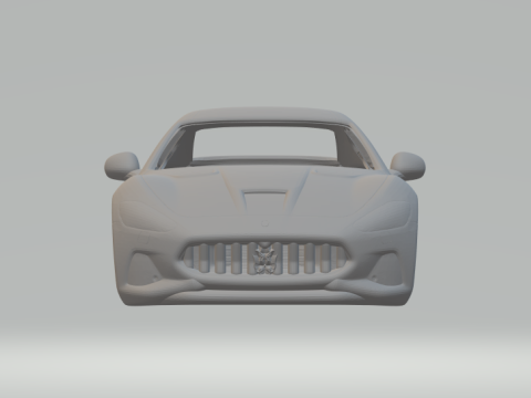Maserati gran turismo 3D Принт Модель