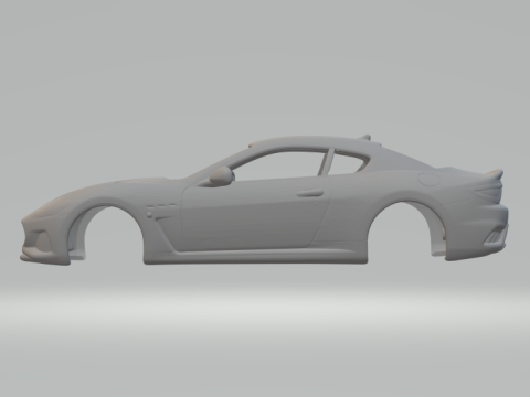 Maserati gran turismo 3D Принт Модель