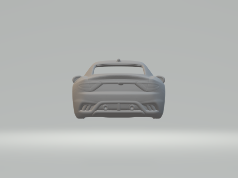 Maserati gran turismo 3D Принт Модель