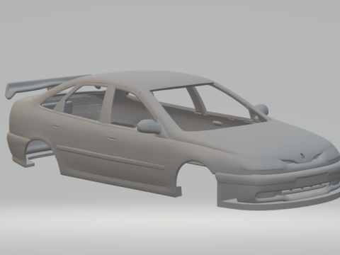 Renault laguna race 3D-Druckmodell