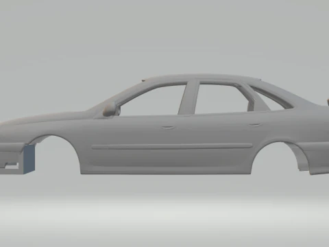 Renault laguna race 3D Print Model