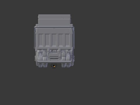 WESTER STAR 49X dumper 3Dプリントモデル