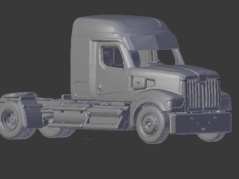 WESTER STAR 49X 3Dプリントモデル