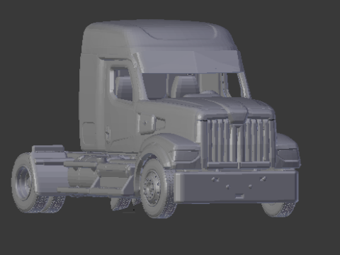 WESTER STAR 49X 3Dプリントモデル