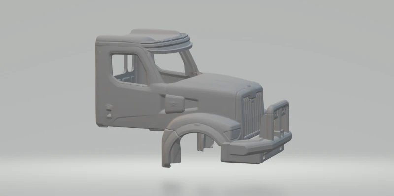 ウエスタンスター 49X デイキャブ 3Dプリントモデル .c4d .max .obj .3ds .fbx .stl .blend 