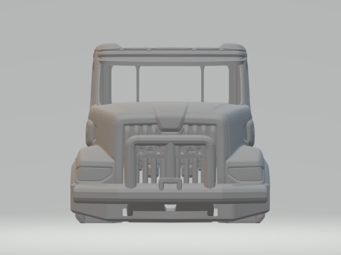 WESTER STAR 49X day cab 3Dプリントモデル